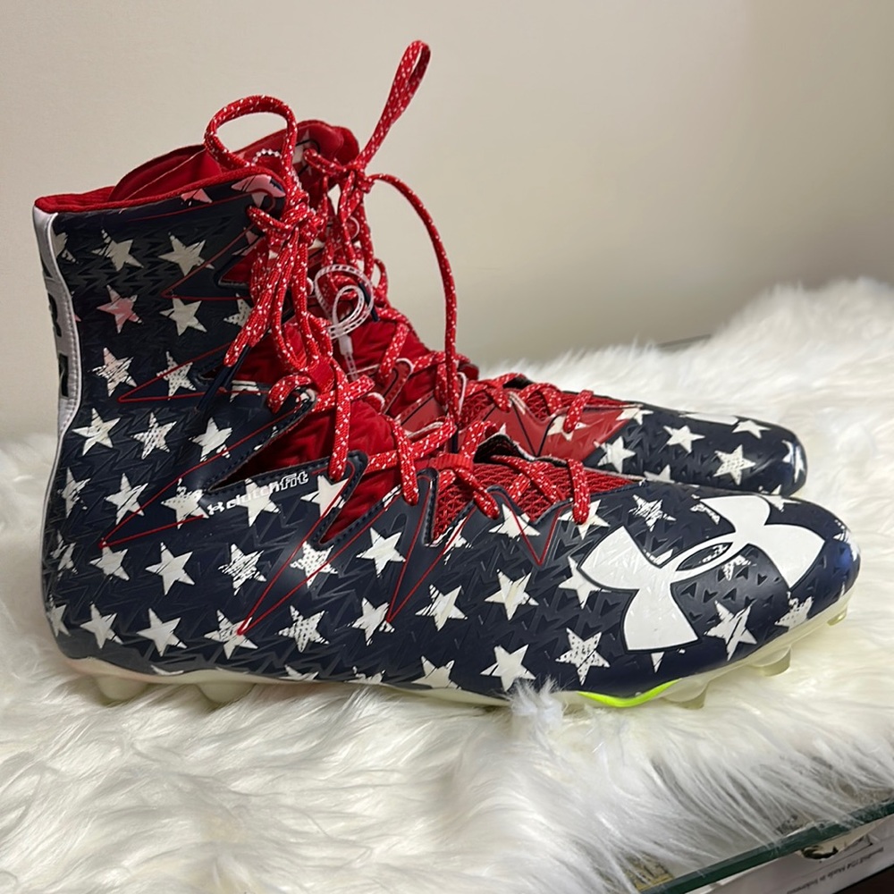 under armour stars and stripes cleats